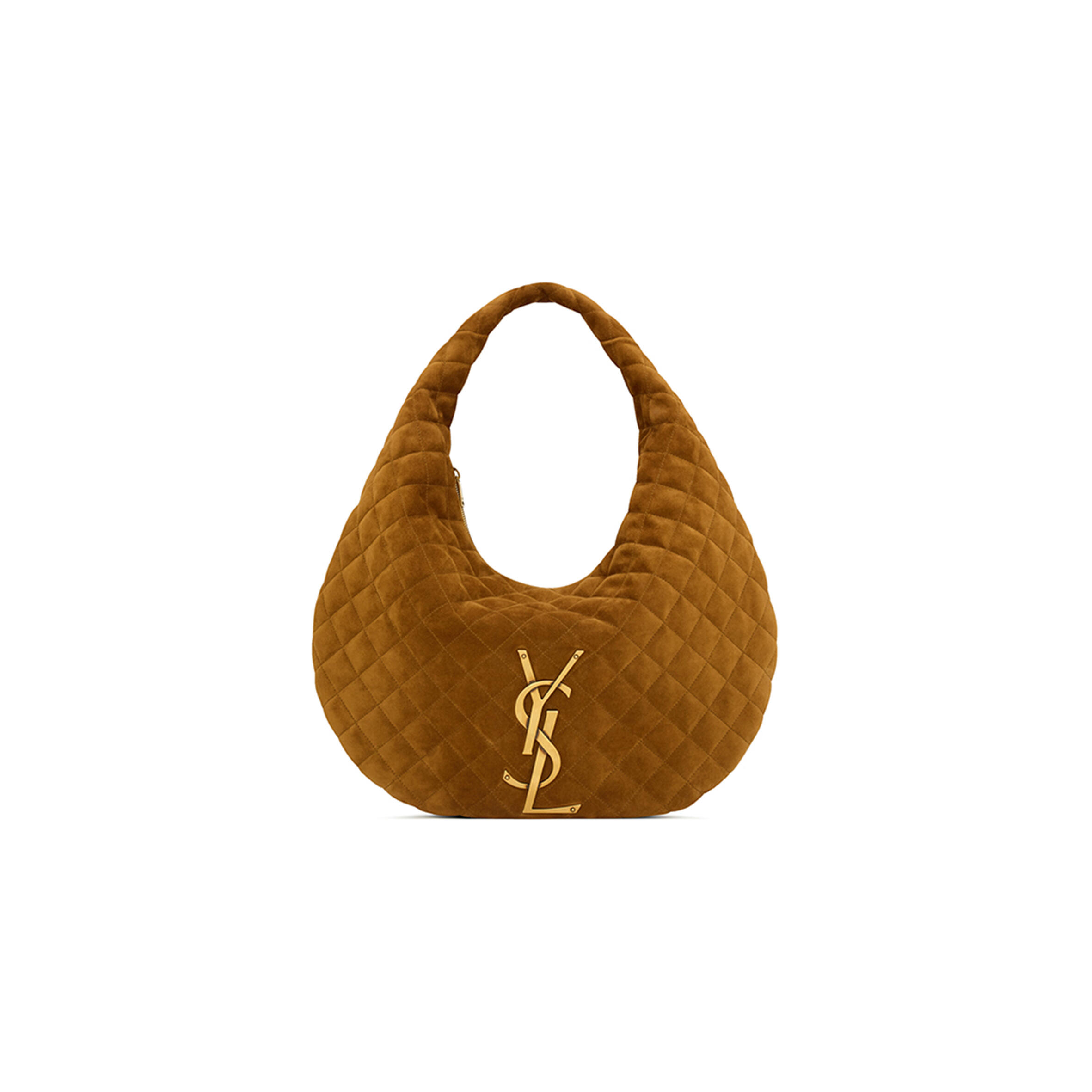 YSL ICARE HOBO IN QUILTED SUEDE 858160AAF9P2916 (47*30.5*12cm)